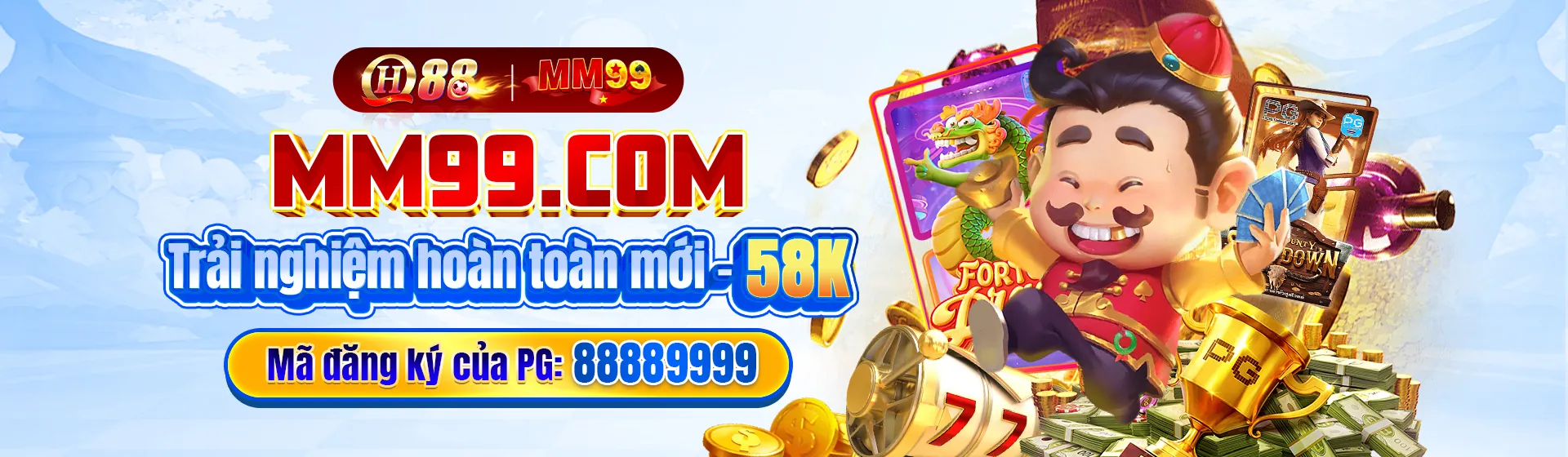 Người hâm mộ cổ vũ tại sân vận động bóng đá với biểu ngữ Go99 Games